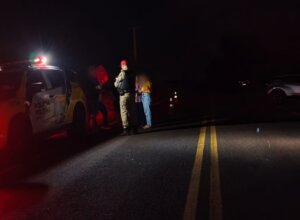 Acidente com feridos na PR-496 em Pérola.