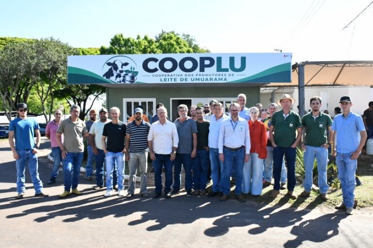 Trabalhadores da Cooplu.