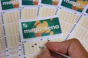 Bilhetes da Mega-Sena.