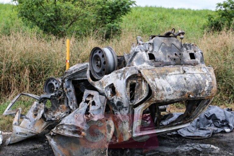 IML pede ajuda para identificar vítimas carbonizadas em acidente na PR-317
