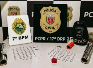 Ações conjuntas da PCPR e PM miram pontos de tráfico e prendem dois em Tapejara