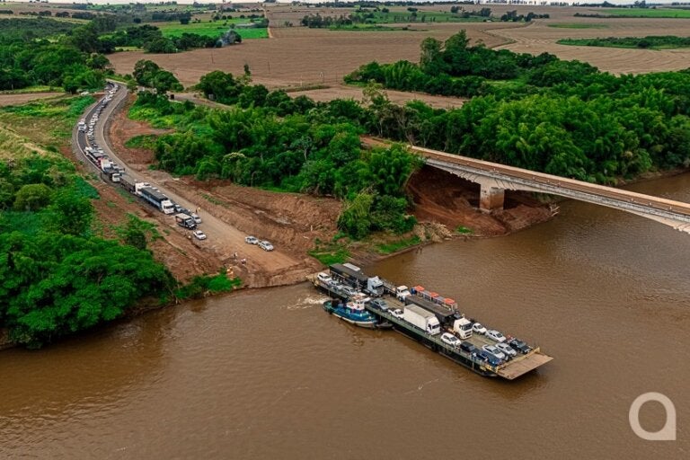 Balsa do Rio Piquiri terá novos horários a partir da 0h desta quarta-feira
