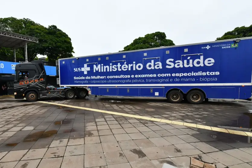 Carreta do Saúde da Mulher começa atendimento em Umuarama na sexta-feira