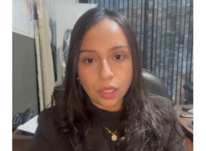 Delegada Lorena Vieira.