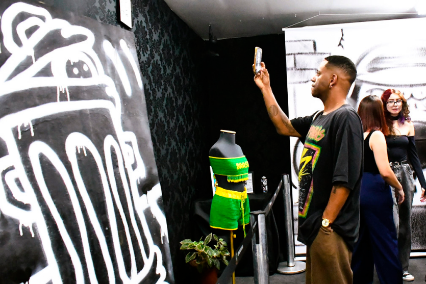 Em Umuarama, exposição ‘Arte Urbana’ mostra criatividade e talento do jovem Gabriel CNB