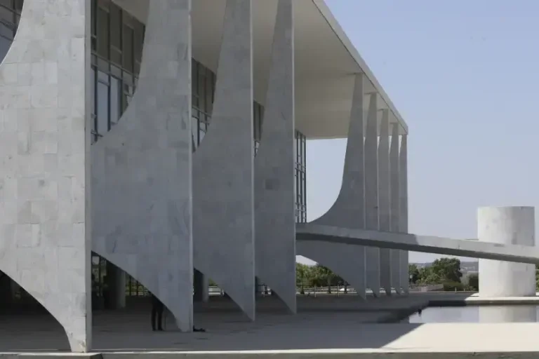 Fachada do Palácio do Planalto.