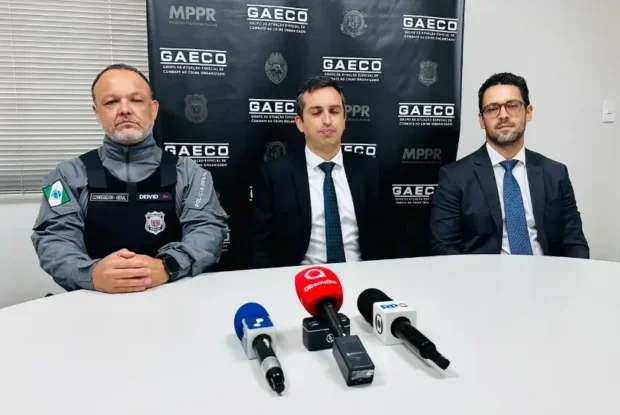 Gaeco apreende drogas e celulares em operação contra chefias da Polícia Penal em Umuarama