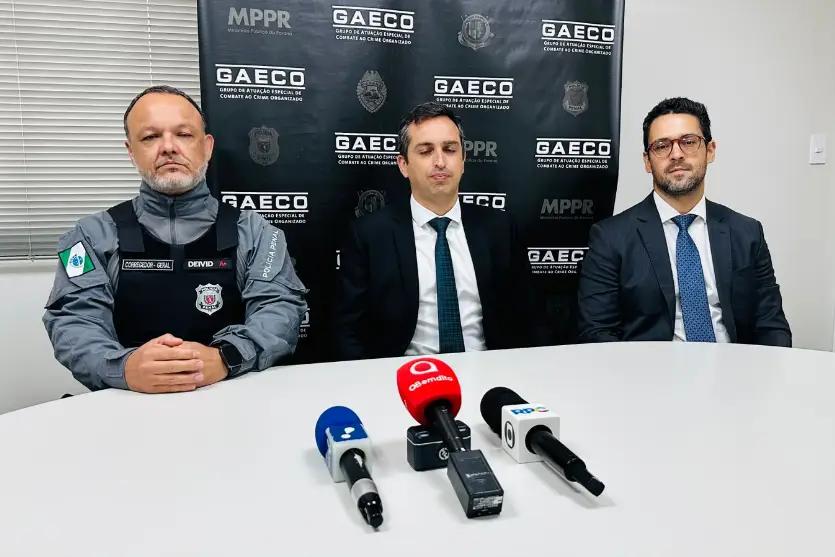 Gaeco apreende drogas e celulares em operação contra chefias da Polícia Penal em Umuarama
