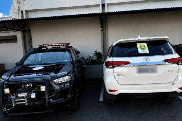 Hilux furtada em Umuarama é recuperada após proprietária encontrá-la no Paraguai