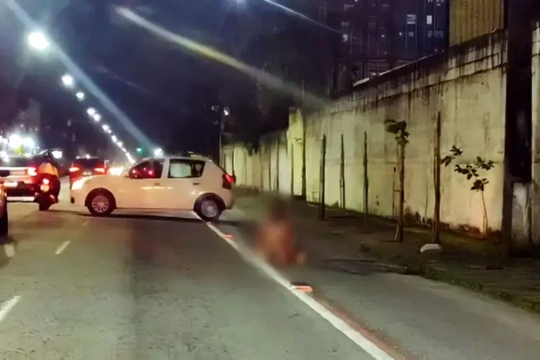 Peladão é contido pela PM após tentar invadir apartamentos no Paraná