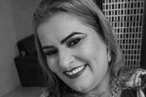 Maria Aparecida Barbosa, morta tentando proteger o filho.