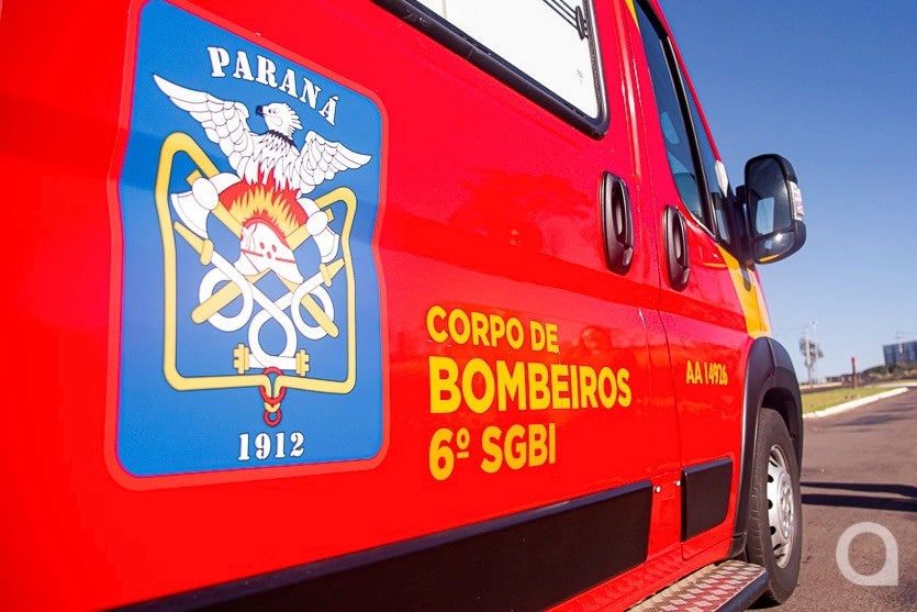 Motociclista fica ferido após colisão no cruzamento da Castelo Branco com a Ney Braga