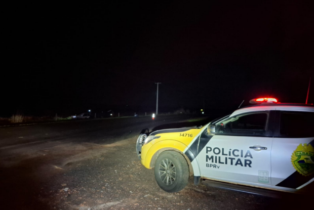 Jovem de 20 anos morre após Fiat Strada capotar na PR-082 em Douradina