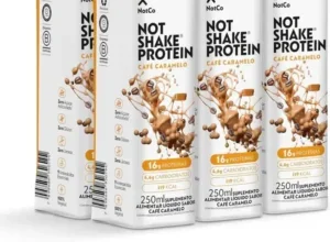 Caixas de Not Shake Protein.