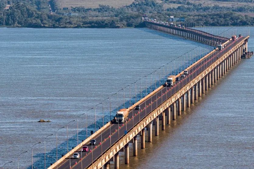 Obras na Ponte Ayrton Senna em Guaíra ficam suspensas até 21 de setembro