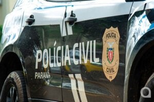 Viatura da Polícia Civil de Umuarama.
