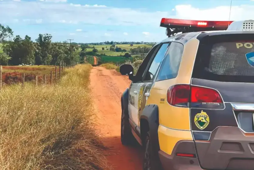 Pecuarista de Umuarama encontra bezerra abatida no pasto e aciona a PM