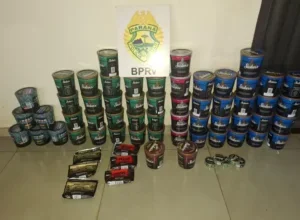 Polícia Rodoviária Estadual apreende fumo durante operação na PRC-272 em Iporã