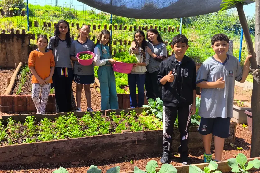 Projeto de sustentabilidade transforma rotina de alunos em aprendizado prático