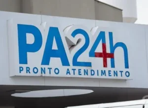 Fachada do Pronto Atendimento de Umuarama.