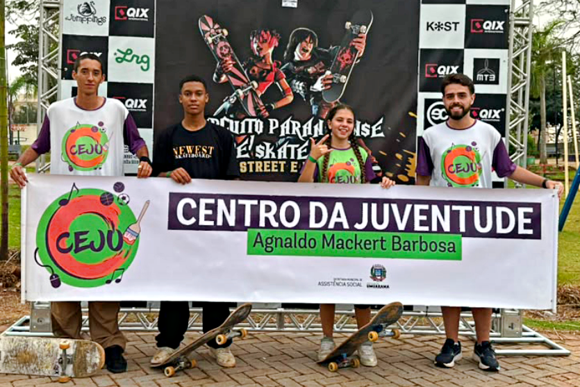 Skatistas umuaramenses se classificam para a última etapa do Campeonato Paranaense
