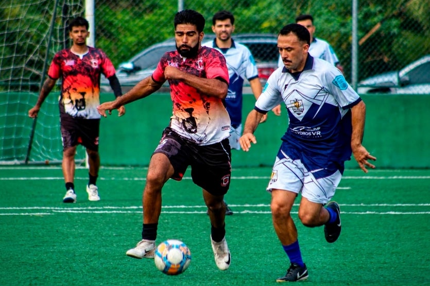 Torneio de futebol em Umuarama.