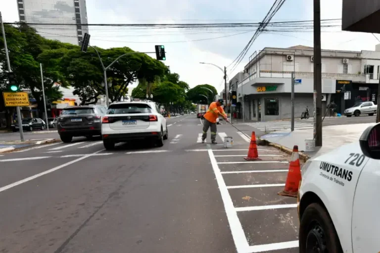Sestram Umuarama cria vagas para autistas e reorganiza estacionamento de motos