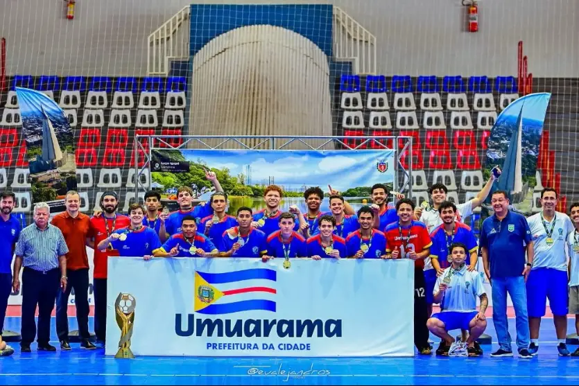 Unipar/Ahdu/Umuarama conquista título inédito no Paranaense de Handebol