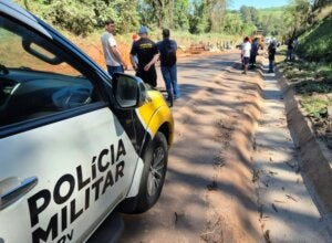 Acidente com mortes na PR-082.