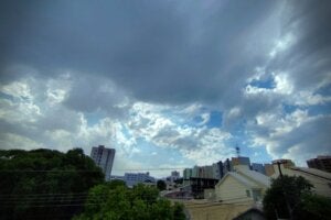 Céu em Umuarama.