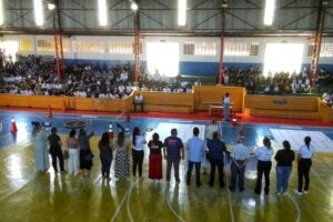 Campeonato de robótica em Umuarama.