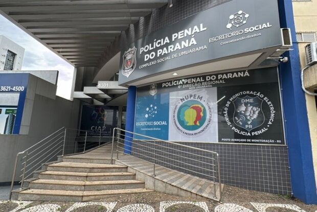 Sede da Polícia Penal de Umuarama.