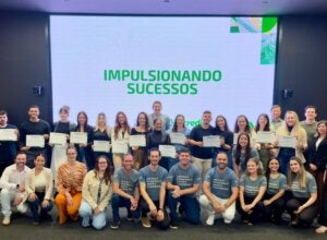 Integrantes do projeto Impulsionando sucesso, promovido pelo Sicredi.