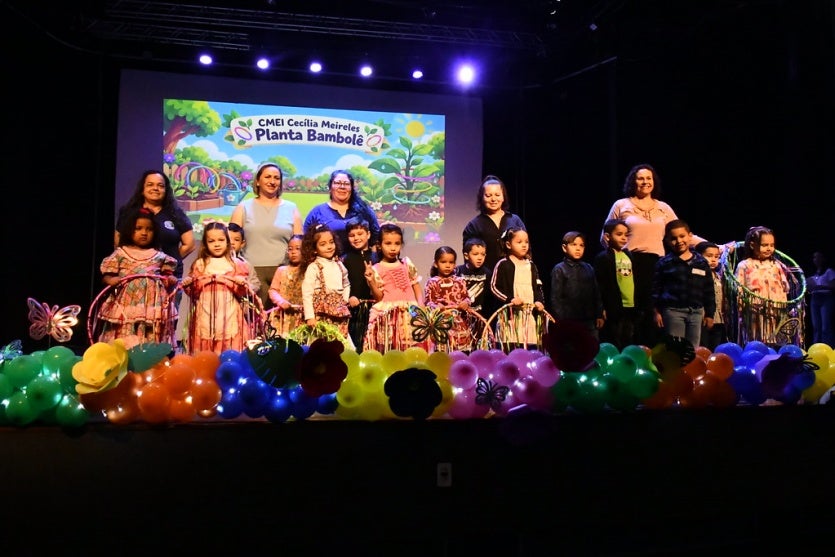 Festival de Arte durante celebração em Umuarama.