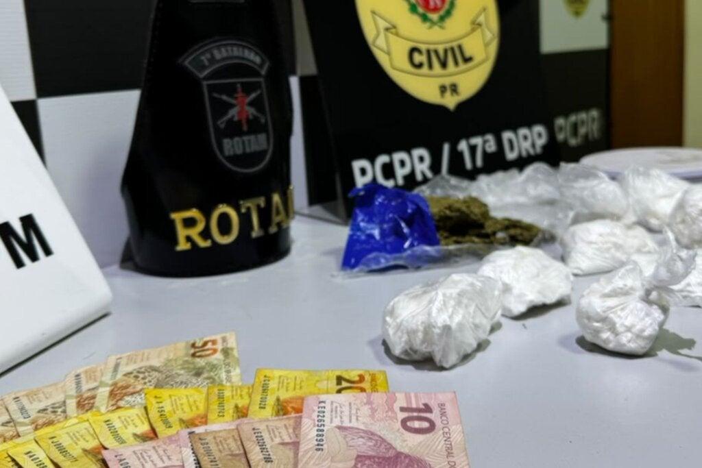 Denúncias levam à prisão de jovem com cocaína e maconha em Cruzeiro do Oeste