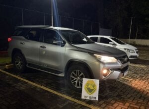 Adolescente é apreendido com SW4 furtada em Umuarama; dono não sabia do crime
