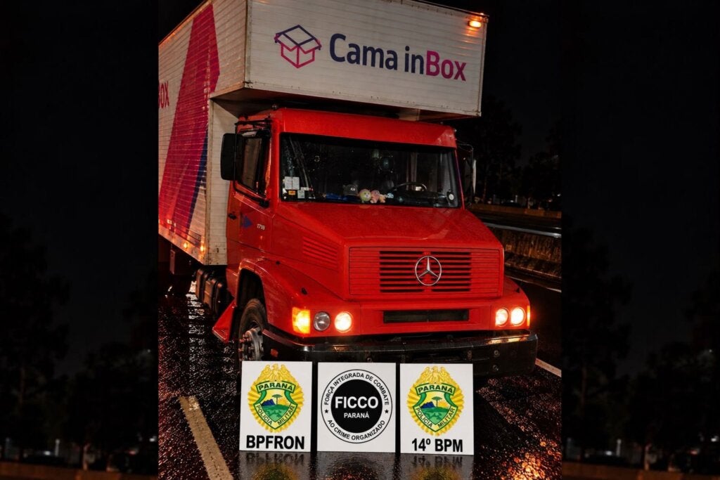 Cama Inbox diz que caminhão apreendido com maconha pertence a empresa terceirizada
