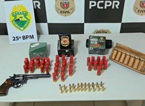 Alto Piquiri: Mandado de busca resulta em prisão em flagrante e apreensão de arma