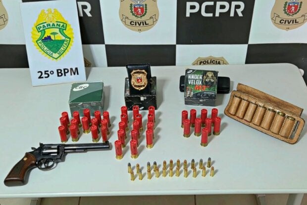 Alto Piquiri: Mandado de busca resulta em prisão em flagrante e apreensão de arma