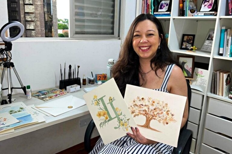Aquarela transforma talento de artista em negócio com clientes em todo o Brasil