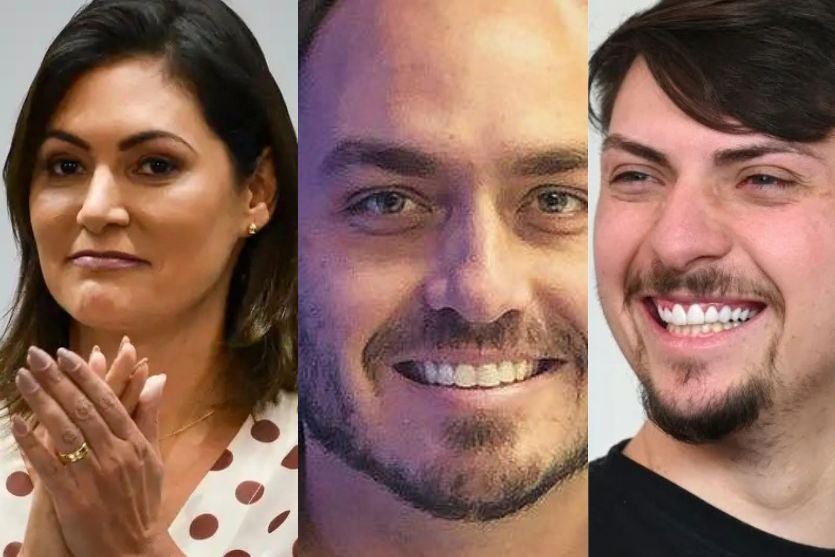 Clã Bolsonaro amplia presença no Congresso com Michelle e Carlos no Senado e Jair Renan na Câmara