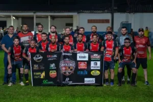 Jogadores do Santa Cruz perfilados