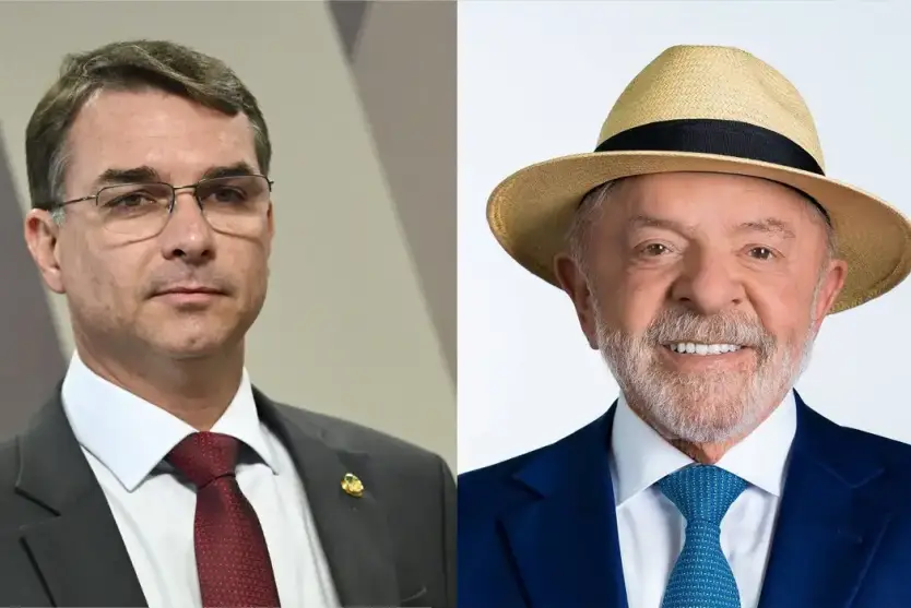 Flávio Bolsonaro tem 50,33% e presidente Lula, 49,67%, com 36,22% das urnas apuradas