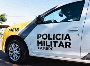 viatura da Polícia Militar de Xambrê