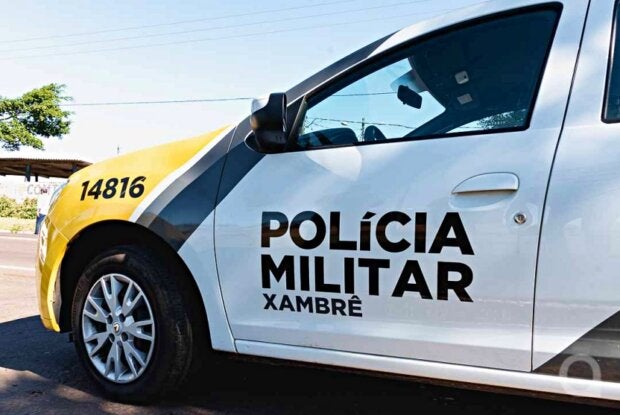 viatura da Polícia Militar de Xambrê