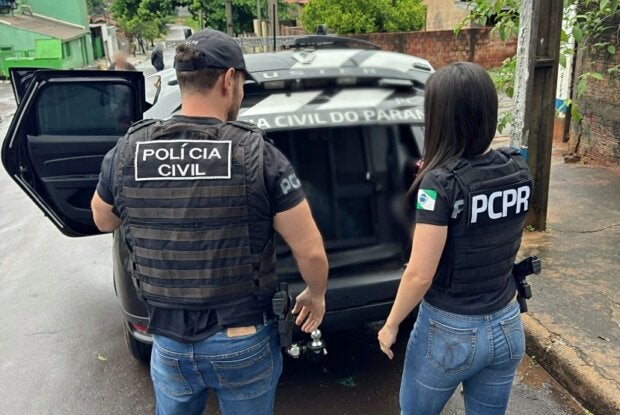 PCPR prende condenado por estupro de vulnerável contra enteada de 9 anos em Umuarama