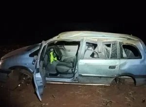 Motorista de 79 anos fica ferido após acidente na PR-239, em Assis Chateaubriand