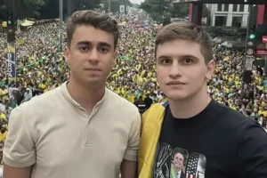 Os deputados Nikolas Ferriera e Lucas Pavanato.