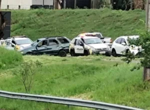 Palio que capotou em Umuarama é flagrado na contramão e em alta velocidade; veja o vídeo