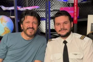 Gabriel da Silva Rocha e o influenciador Lito Souza.